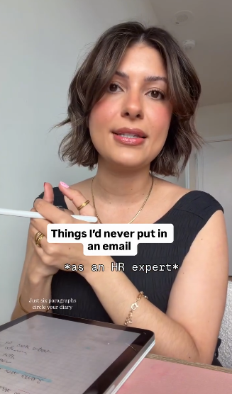 Example Instagram post by @emily.the.recruiter